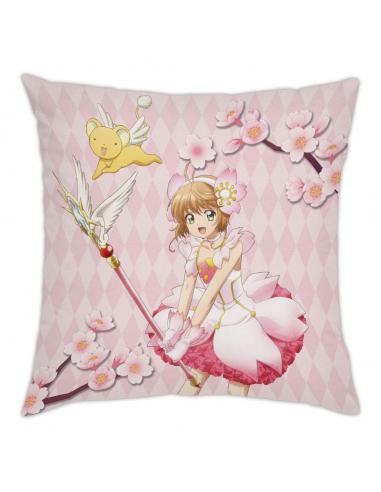 Cardcaptor Sakura Clear Card Almohadilla Blooming Spring 35 x 35 cm