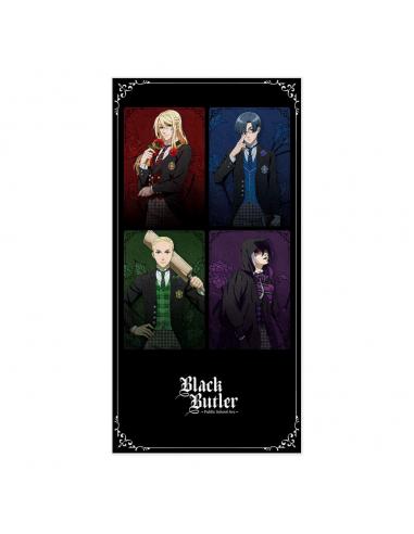 Black Butler: Public School Arc Toalla The Prefect Four / P4 150 x 75 cm