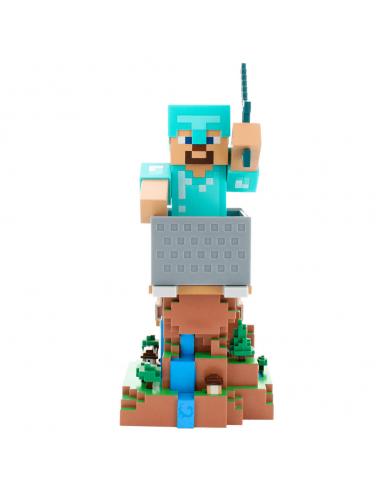 Cable Guy soporte sujecion Diamond Steve Minecraft 20cm