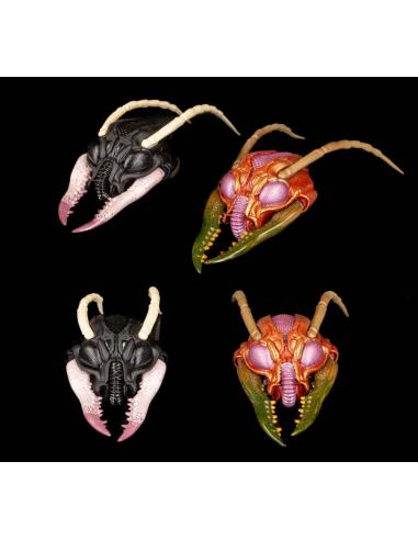 Cosmic Character Pack Accesorios para Figuras Sphexxian Helmets Set