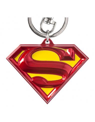 DC Llavero estaño Superman Logo de color