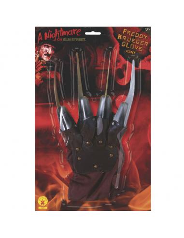 Guante Freddy Krueger Pesadilla en Elm Street adulto