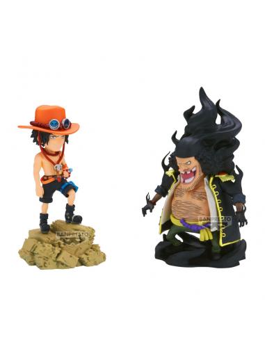 Figura Portgas D.Ace Vs Marshall.D.Teach Log Stories One Piece 8cm