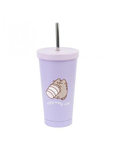 Vaso pajita Moments Pusheen 550ml