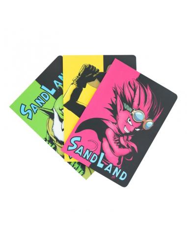 Set 3 cuadernos A5 Sand Land