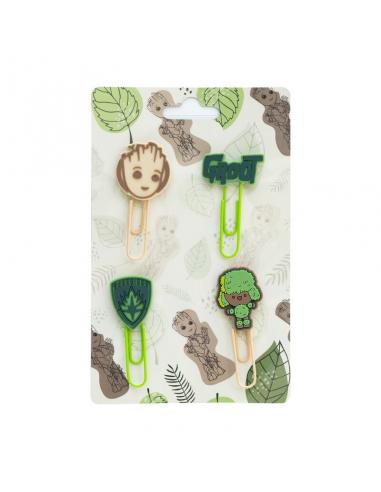 Set 4 Clips Groot Marvel