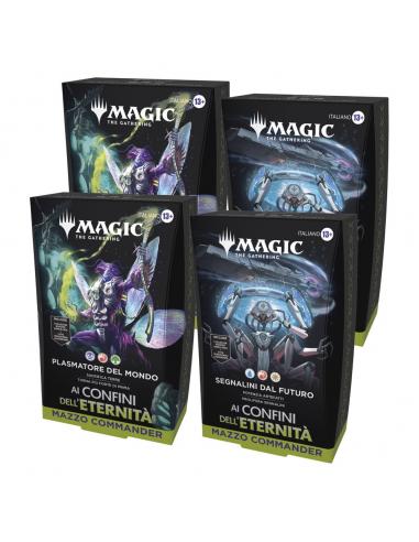 Magic the Gathering Ai Confini dell'Eternità Mazos de Commander Caja (4) italiano
