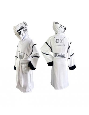 Star Wars Original Stormtrooper Albornoz Polar Hombre Stormtrooper White