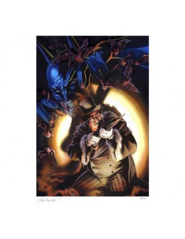 DC Comics Litografia The Penguin 60 x 45 cm - sin marco