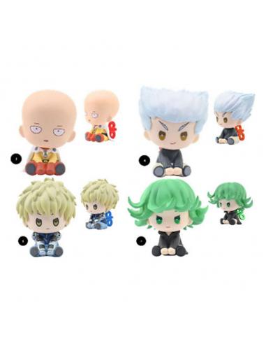 One Punch Man figuras PVC Petatto Clockwork Vol. 1 4 cm Surtido (12)