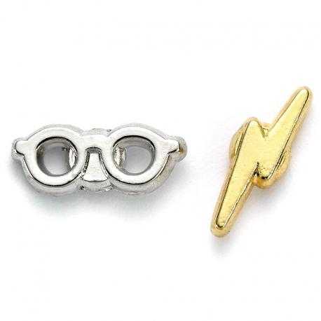 Pendientes Lightening Bolt and Glasses Harry Potter - Imagen 1