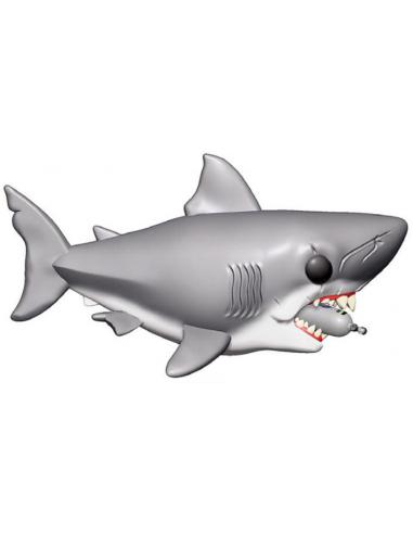 Tiburón Figura Oversized POP! Movies Vinyl Jaws with Diving Tank 15 cm