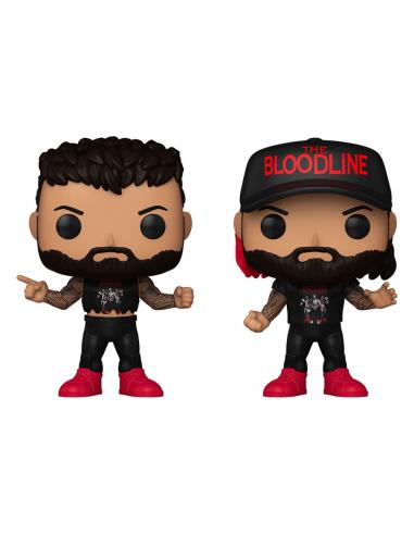 WWE Pack de 2 POP! Vinyl Figuras Uso Brothers 9 cm