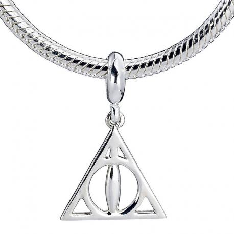 Colgante charm plata Deathly Hallows Harry Potter - Imagen 1