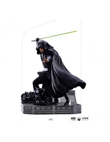 Star Wars The Mandalorian Estatua 1/10 BDS Art Scale Luke Skywalker Combat Version 24 cm