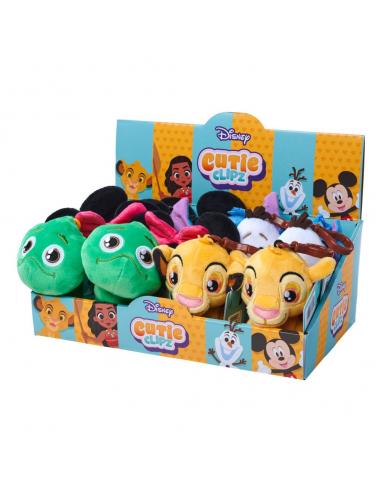 Disney Llaveros Peluche Cutie Clipz Surtido (12)