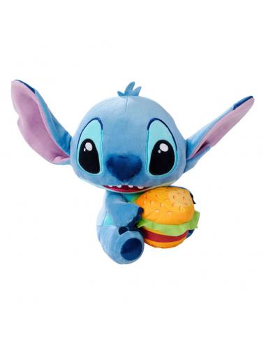 Lilo & Stitch Peluche Stitch with Burger 25 cm