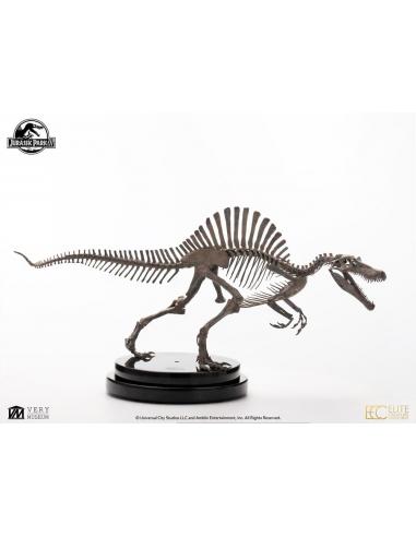 Jurassic Park III ECC Elite Creature Line Estatua 1/24 Spinosaurus Skeleton Bronze 27 cm
