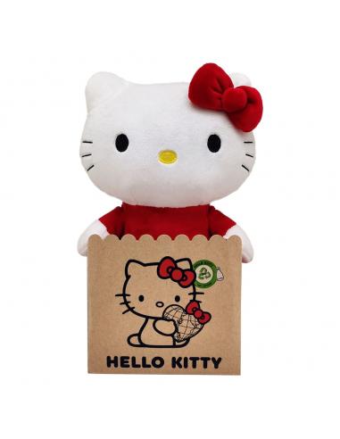 Sanrio Peluche Hello Kitty with Red Dress 24 cm