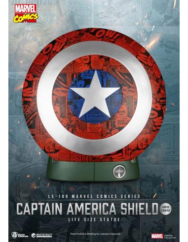 Marvel Comics PVC Captain America Escudo Life Size Statue 64 cm