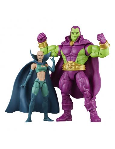 Guardians of the Galaxy Marvel Legends Pack de 2 Figuras Drax the Destroyer & Marvel's Moondragon 15 cm