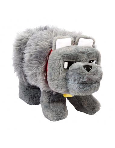 Una película de Minecraft Peluche sonore Dennis el Lobo 20 cm