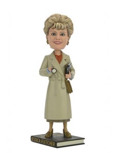JESSICA FLETCHER HEAD KNOCKER FIGURA 20 CM MURDER SHE WROTE