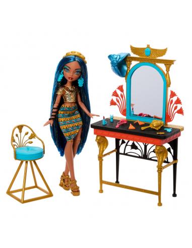 Muñeca Cleo de Nile con Tocador Monster High