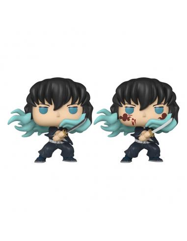 Demon Slayer: Kimetsu no Yaiba POP! Animation Vinyl Figura Muichiro (Attack) w/CH 9 cm Surtido (6)