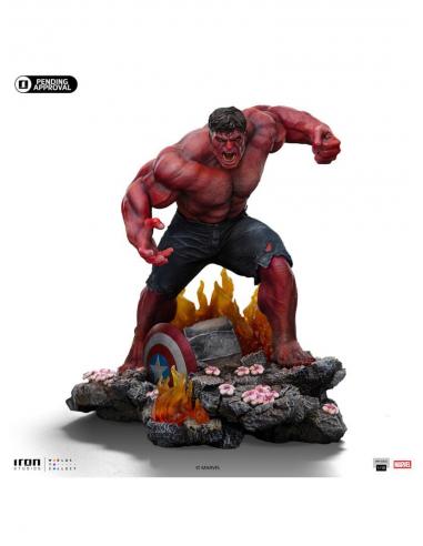 Marvel Estatua 1/10 Art Scale Red Hulk 23 cm