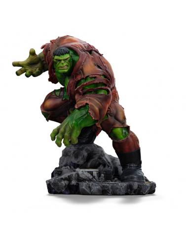 Marvel Estatua 1/10 BDS Art Scale Infinity Gauntlet Hulk Diorama 25 cm