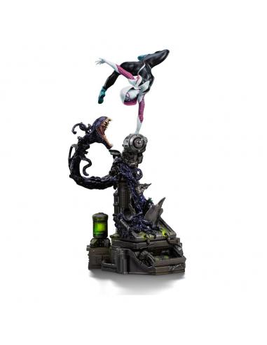 Spider-Man vs Villains Estatua 1/10 Art Scale Ghost Spider Diorama 34 cm