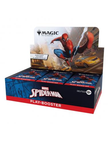 Magic the Gathering Marvel's Spider-Man Caja de Sobres de Juego (30) alemán