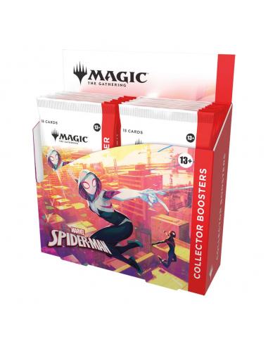 Magic the Gathering Marvel's Spider-Man Caja de Sobres de coleccionista (12) inglés