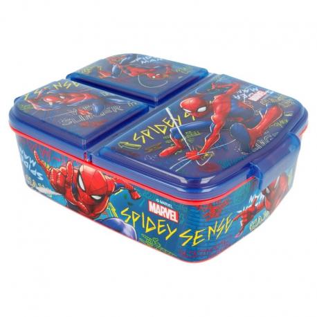 Sandwichera multiple Graffiti Spiderman Marvel - Imagen 1