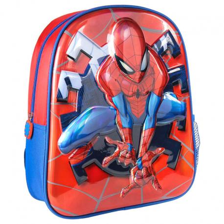 Mochila 3D premium Spiderman Marvel 31cm - Imagen 1