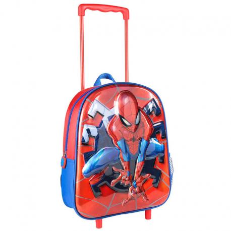 Trolley 3D premium Spiderman Marvel 31cm - Imagen 1