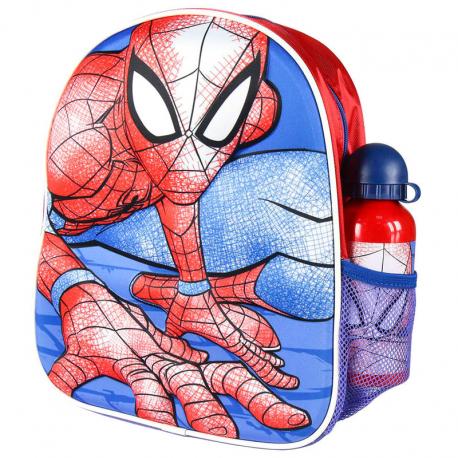 Mochila 3D Spiderman Marvel con accesorios 31cm - Imagen 1