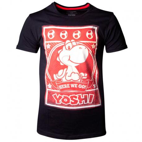 Camiseta Yoshi Poster Super Mario Nintendo
