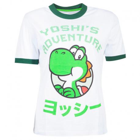 Camiseta mujer Yoshi Super Mario Nintendo