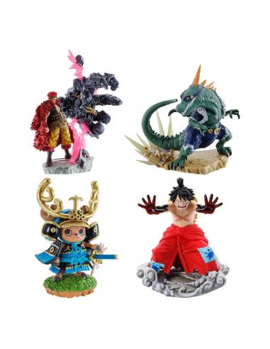 One Piece Petitrama Estatua PVC Logbox Re Birth Wanokuni Vol. 2 Set 9 cm