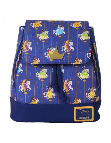 Mochila Carousel Princesas Disney Loungefly 26cm