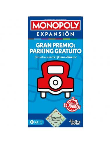 Juego Expansion Gran Premio Parking Gratuito Monopoly español