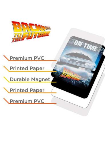 BTTF DOUBLE SIDED MAGNET