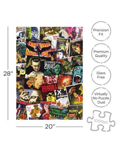 HAMMER HOUSE OF HORROR 1000PCS PUZZLE