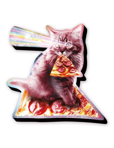 RANDOM GALAXY LASER CAT MAGNET