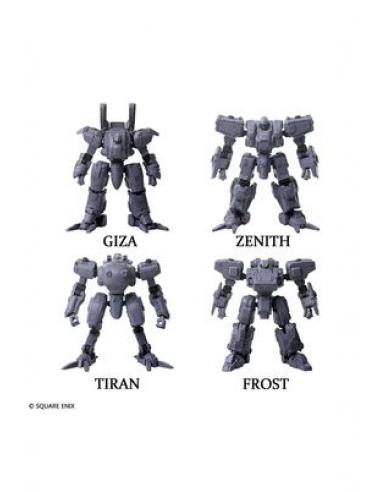 FRONT MISSION VOLUMEN 1 SET 4 FIGURAS STRUCTURE ARTS 1/72 SCALE