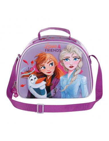 Bolsa portameriendas 3D Friends Frozen 2 Disney