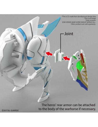 SDW HEROES WAR HORSE KNIGHT WORLD VER
