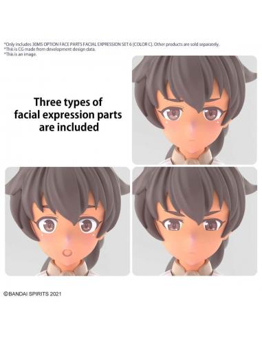 30MS OP FACE PT FACIAL EXPR SET 6 CLR C